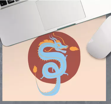 Tapis de souris animé illustration de dragon stylisé - TenStickers