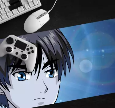 Tapis de souris animé portrait de personnage anime - TenStickers