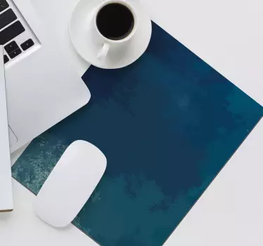 Tapis de souris Bleu - TenStickers