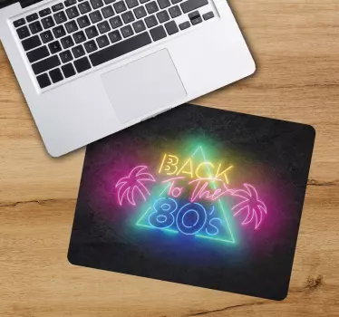 Tapis de souris citation esthétique néon rétro - TenStickers