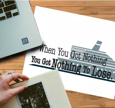 Tapis de souris citation graphique inspirant - TenStickers