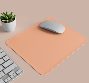 Tapis de souris couleur Peach Fuzz - TenStickers