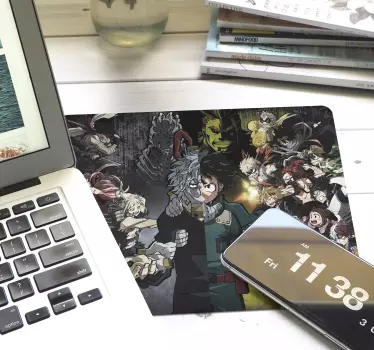 tapis de souris fan anime Mon académie des héros - TenStickers