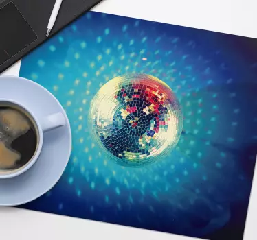 Tapis de souris gamer Éclat de boule disco - TenStickers