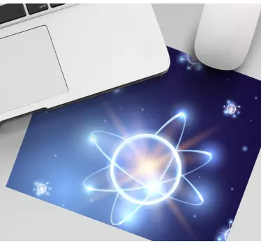 Tapis de souris gamer Éclat de particules atomiques - TenStickers