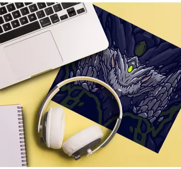 Tapis de souris gamer Émblème de créature mythique - TenStickers