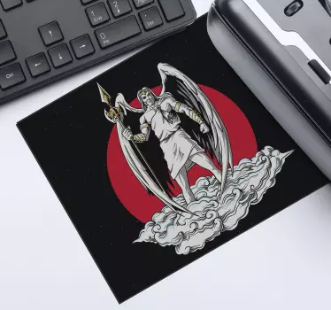 Tapis de souris gamer gardien ailé épique - TenStickers