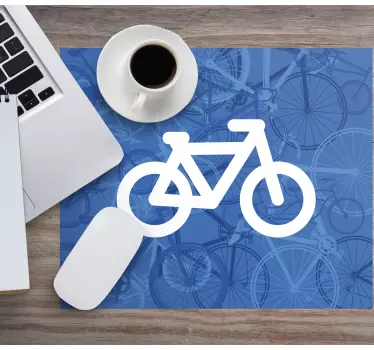 Tapis de souris gamer graphique de vélo stylisé - TenStickers
