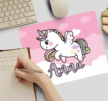 Tapis de souris gamer licorne mignonne fantasy - TenStickers