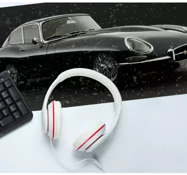 Tapis de souris gamer profil de voiture classique - TenStickers