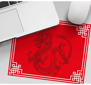 Tapis de souris gamer représentation artistique de dragon - TenStickers