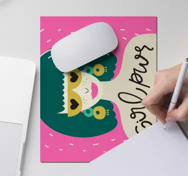 Tapis de souris original Girl Power - TenStickers
