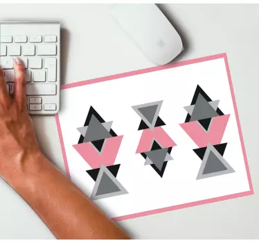 Tapis de souris motif affichage géométrique - TenStickers