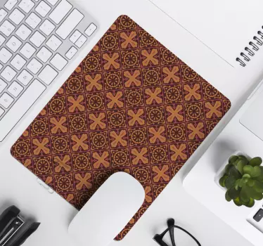 Tapis de souris motif agencement géométrique coloré - TenStickers
