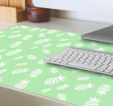 Tapis de souris motif ananas surimposé - TenStickers