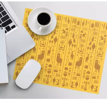 Tapis de souris motif animal abstrait - TenStickers