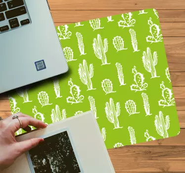 Tapis de souris motif cactus - TenStickers