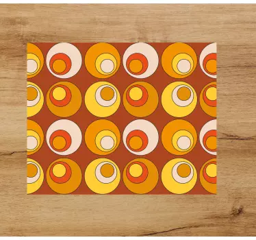 Tapis de souris motif cercles colorés - TenStickers