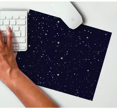Tapis de souris motif champ d'étoiles cosmiques - TenStickers