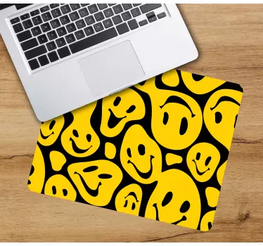 Tapis de souris motif collection icônes heureuses - TenStickers