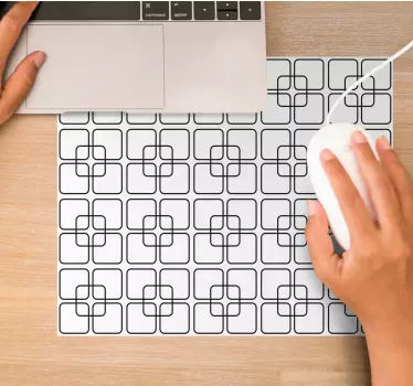Tapis de souris motif composition de formes géométriques - TenStickers