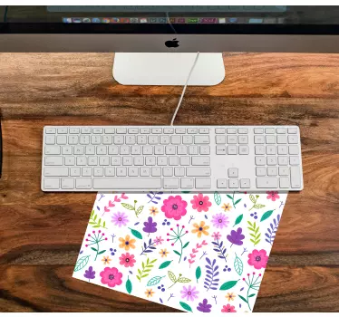Tapis de souris motif composition florale - TenStickers