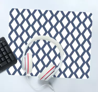 Tapis de souris motif diamant géométrique - TenStickers