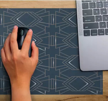 Tapis de souris motif disposition des formes géométriques - TenStickers