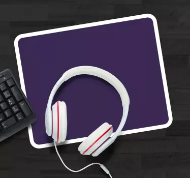 Tapis de souris motif écouteurs sur surface - TenStickers