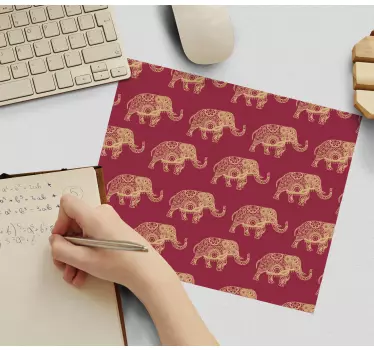 Tapis de souris motif éléphant ludique - TenStickers