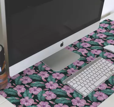Tapis de souris motif feuillage botanique - TenStickers