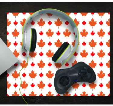 Tapis de souris motif feuille d'érable - TenStickers
