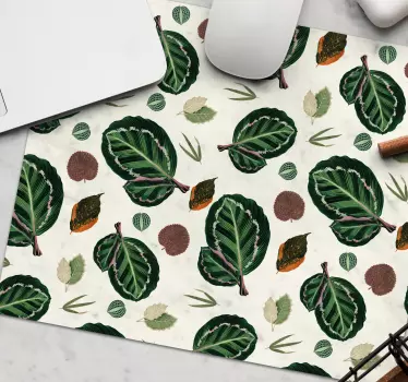 Tapis de souris motif feuilles et botanique - TenStickers