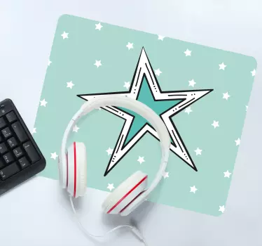 Tapis de souris motif fond étoilé - TenStickers