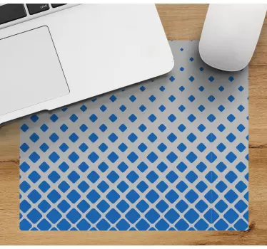 Tapis de souris motif formes géométriques bleues - TenStickers