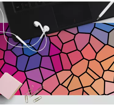 Tapis de souris motif formes géométriques colorées - TenStickers