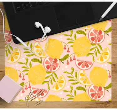 Tapis de souris motif fruits colorés - TenStickers