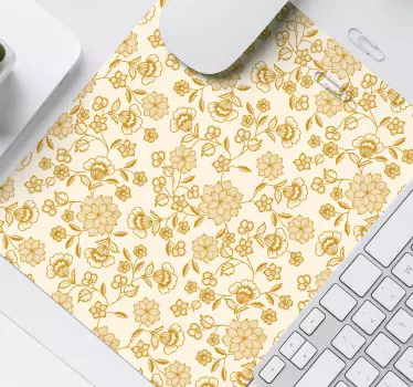 Tapis de souris motif illustration botanique élégante - TenStickers
