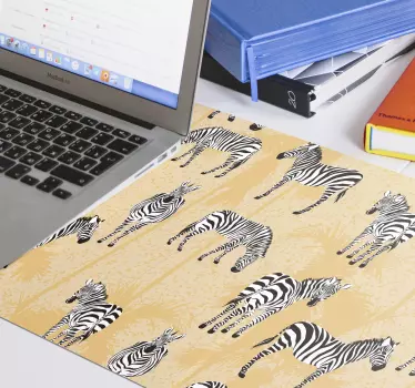 Tapis de souris motif imprimé zèbre - TenStickers
