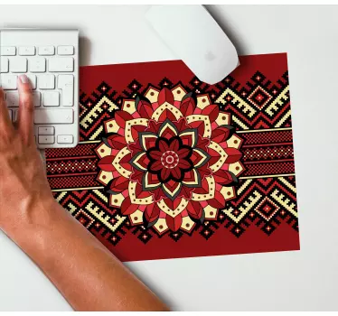 Tapis de souris motif mandala complexe - TenStickers
