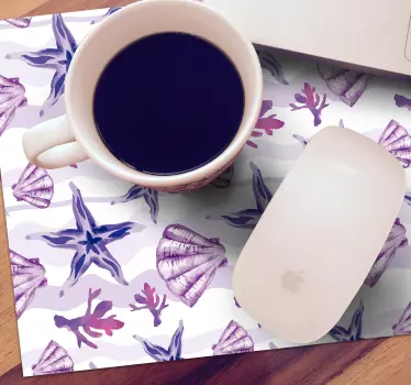 Tapis de souris motif mer côtière - TenStickers