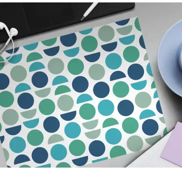 Tapis de souris motif motif circulaire coloré - TenStickers