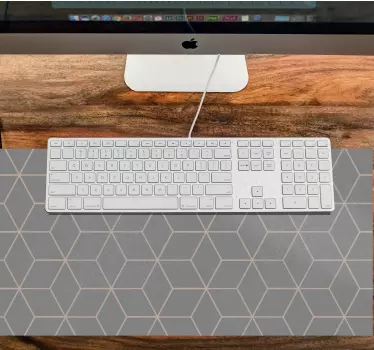 Tapis de souris motif motif hexagonal géométrique - TenStickers