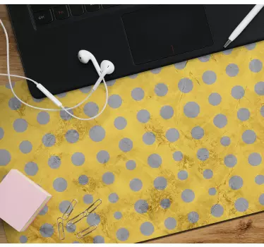Tapis de souris motif pois colorés lumineux - TenStickers