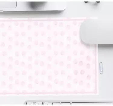 Tapis de souris motif pois doux - TenStickers
