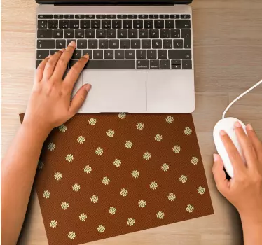 Tapis de souris motif pois élégants - TenStickers