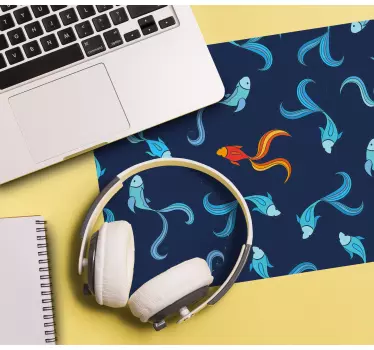 Tapis de souris motif poisson coloré - TenStickers