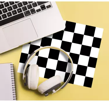 Tapis de souris motif style damier - TenStickers