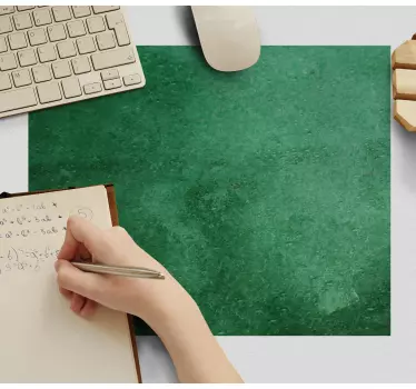 Tapis de souris motif surface verte simple - TenStickers