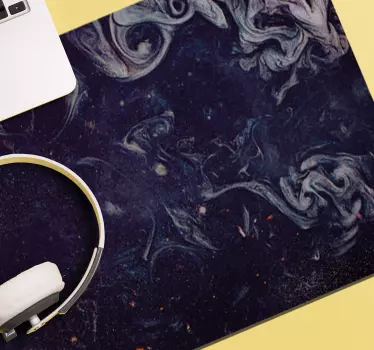 Tapis de souris motif texture tourbillonnante élégante - TenStickers